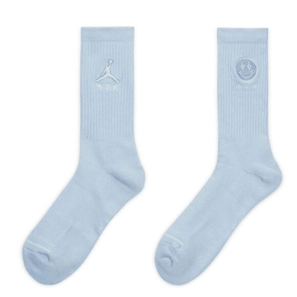 Jordan Legacy X J Balvin Crew Sock- Blue - Picture 2 of 10